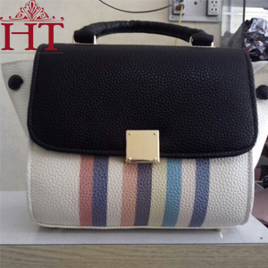 Túi Xách Thuyền Cầu Vồng Khóa Vuông